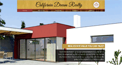 Desktop Screenshot of caldreamrealty.com